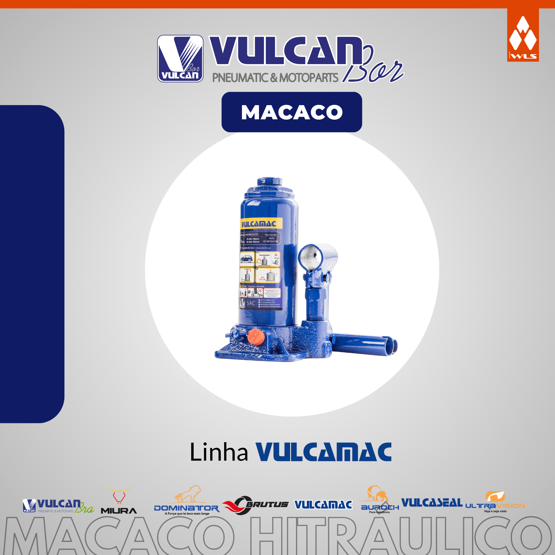 Macaco hidráulico garrafa 04t alt. 195x380mm c/ dispositivo de seguranca - 1 estagio - linha gold